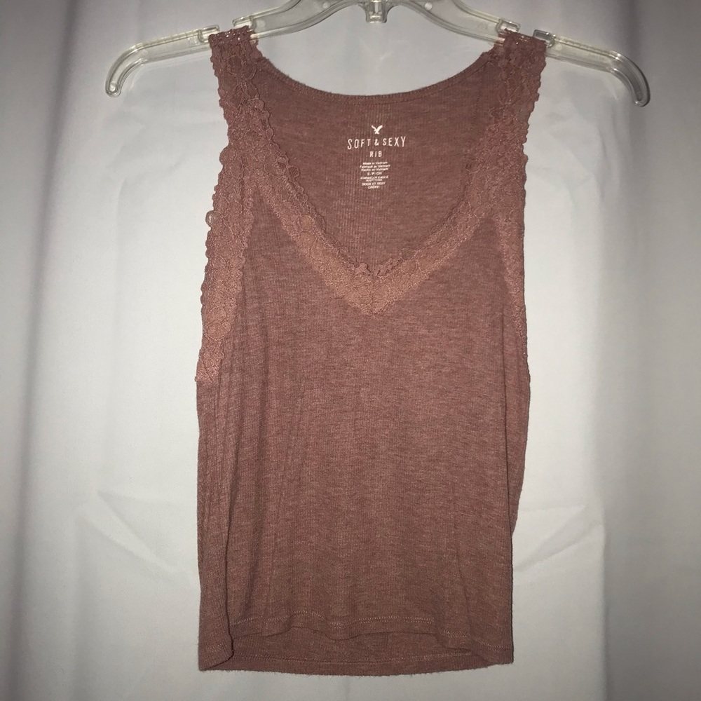 AEO Soft&Sexy Lace Tank Top